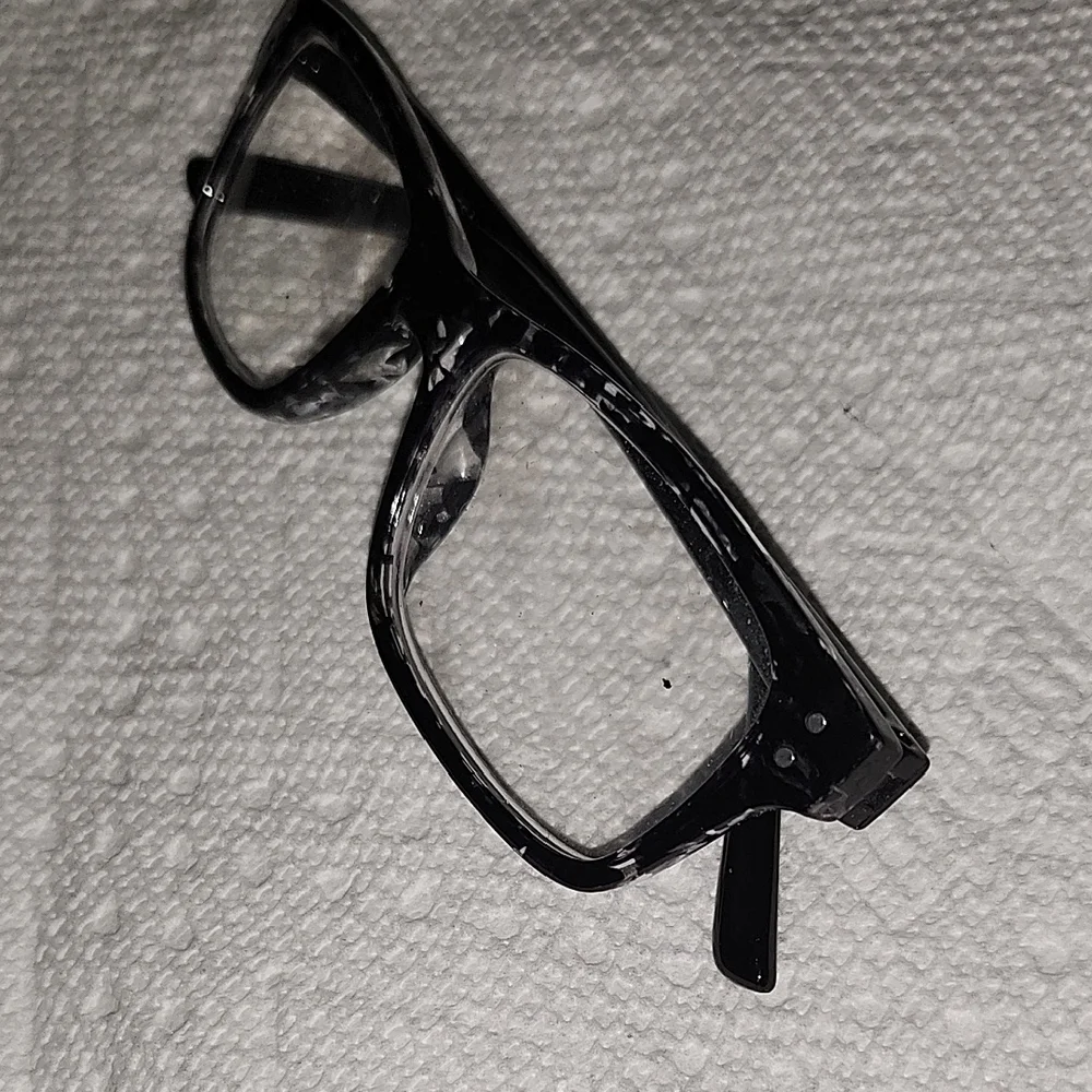 Jones New York Black Patterned Eyeglasses